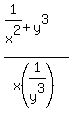 %281%2Fx%5E2+%2B+y%5E3%29%2Fx%281%2Fy%5E3%29