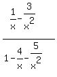 %281%2Fx-3%2Fx%5E2%29%2F%281-4%2Fx-5%2Fx%5E2%29