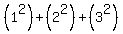 %281%5E2%29%2B%282%5E2%29%2B%283%5E2%29