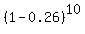 %281+-+0.26%29%5E10