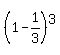 %281+-+1%2F3%29%5E3