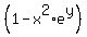 %281+-+x%5E2%2Ae%5Ey%29