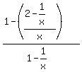%281-%28%282-1%2Fx%29%2Fx%29%29%2F%281-1%2Fx%29