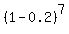 %281-0.2%29%5E7