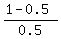 %281-0.5%29%2F0.5