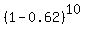 %281-0.62%29%5E10