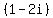 %281-2i%29
