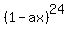 %281-ax%29%5E24