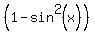 %281-sin%5E2%28x%29%29