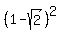%281-sqrt%282%29%29%5E2