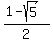 %281-sqrt%285%29%29%2F2