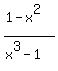 %281-x%5E2%29%2F%28x%5E3-1%29