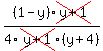 %281-y%29%2F4cross%28y%2B1%29%2A+cross%28y%2B1%29%2F%28y%2B4%29