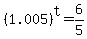 %281.005%29%5Et=6%2F5
