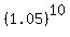 %281.05%29%5E10