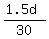 %281.5d%29%2F30