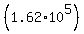 %281.62+%2A+10%5E5%29
