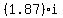 %281.87%29i