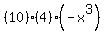 %2810%29%284%29%28-x%5E3%29