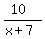 %2810%29%2F%28x%2B7%29