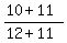 %2810%2B11%29%2F%2812%2B11%29
