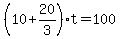%2810%2B20%2F3%29%2At=100