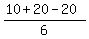 %2810%2B20-20%29%2F6