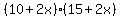 %2810%2B2x%29%2815%2B2x%29