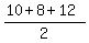 %2810%2B8%2B12%29%2F2