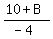 %2810%2BB%29%2F%28-4%29