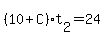 %2810%2BC%29t%5B2%5D=24