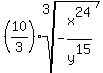 %2810%2F3%29root%283%2C-x%5E24%2Fy%5E15%29