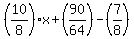 %2810%2F8%29x%2B%2890%2F64%29-%287%2F8%29