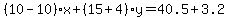 %2810-10%29%2Ax%2B%2815%2B4%29y=40.5%2B3.2