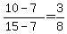 \"%2810-7%29%2F%2815-7%29=3%2F8\"