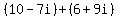 %2810-7i%29%2B%286%2B9i%29