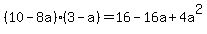 %2810-8a%29%283-a%29=16-16a%2B4a%5E2
