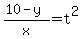 %2810-y%29%2Fx=t%5E2