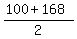 %28100%2B168%29%2F2