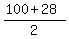 %28100%2B28%29%2F2