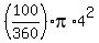 %28100%2F360%29pi%2A4%5E2