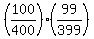 %28100%2F400%29%2A%2899%2F399%29