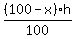 %28100-x%29%2F100%2Ah