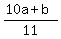 %2810a%2Bb%29%2F11