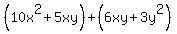 %2810x%5E2%2B5xy%29%2B%286xy%2B3y%5E2%29