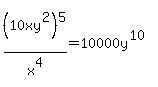 %2810xy%5E2%29%5E5+%2Fx%5E4=10000y%5E%2810%29