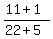 %2811%2B1%29%2F%2822%2B5%29