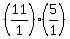 %2811%2F1%29%2A%285%2F1%29
