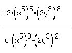 %2812%28x%5E5%29%5E5%2A%282y%5E3%29%5E8%29%2F%286%28x%5E5%29%5E3%2A%282y%5E3%29%5E2%29