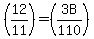 %2812%2F11%29=%283B%2F110%29